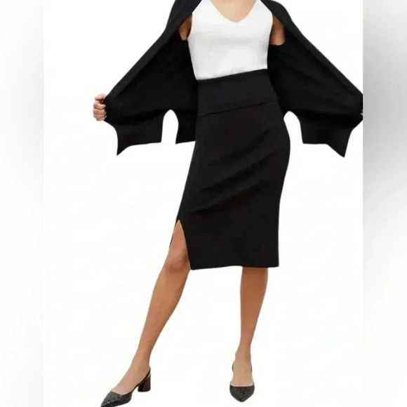 MM Lafleur The Harlem skirt - Jardigan Knit In Black Size X-Small - Picture 7 of 9